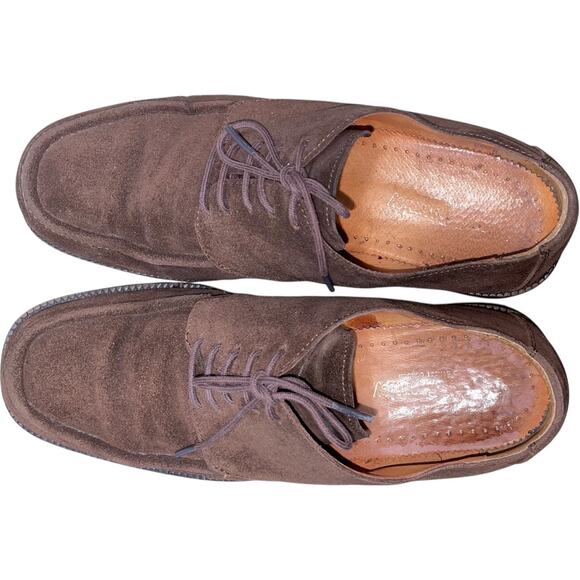 Russell & Bromley Brown Suede Lace Up Shoes     Size: EU 45 US 11.5 main image 8